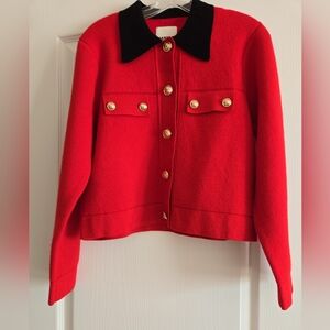 Red and Black Jacket